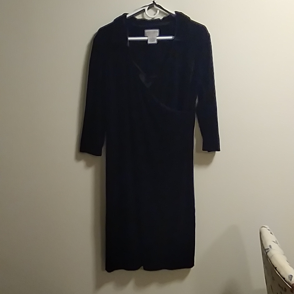 Black Polyester Dress